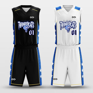 star custom reversible basketball jersey