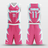 sublimated basketball jersey set