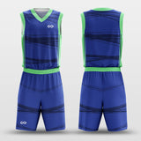 sublimated basketball jersey set