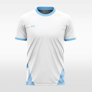 sublimated gray soccer jersey