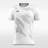 sublimated gray soccer jersey