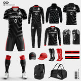 Classic Stripe - Custom Soccer Team Uniform Package List Design