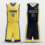 The Square Continues - Custom Reversible Basketball Jersey Set Sublimated BK260103S