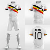 three colours soccer jersey