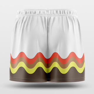 tide white training shorts