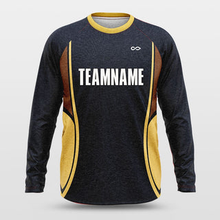 titan blue long sleeve jersey