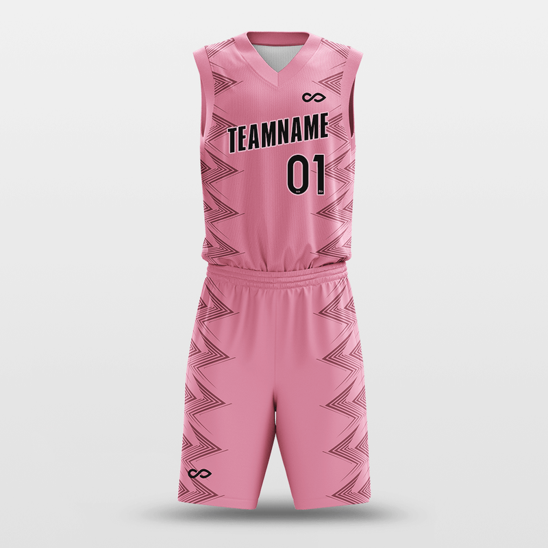 Custom Pink Basketball Jerseys for Men Sublimation-XTeamwear