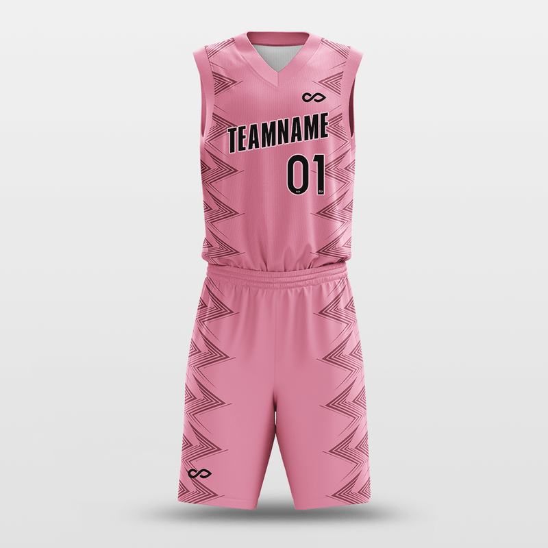Pink basketball jersey 2024 design