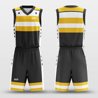 victory star basketball jersey kit