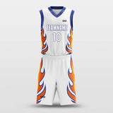 Warm - Customized Basketball Jersey Set Sublimated BK160124S