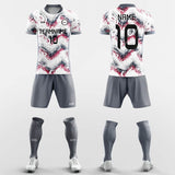 Warriors - Custom Soccer Jerseys Kit Sublimated for Club FT260106S