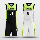 Tiger Teeth - Custom Reversible Sublimated Basketball Jersey Set