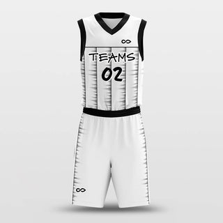 white basketball jersey set