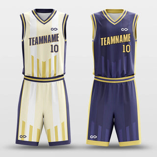 white custom basketball jersey set