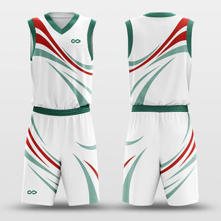    white custom basketball jersey