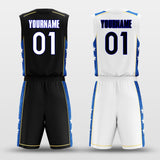 white custom basketball jersey