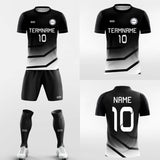 white custom soccer jersey kit