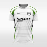  white custom soccer jersey