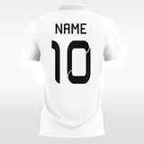 white custom soccer jerseys