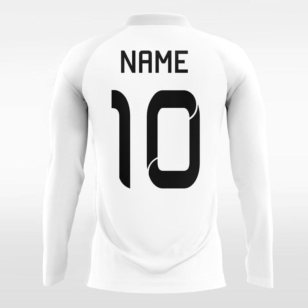Flag - Customized Men's Sublimated Long Sleeve Soccer Jersey