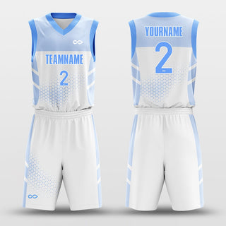 white matrix basketball jersey