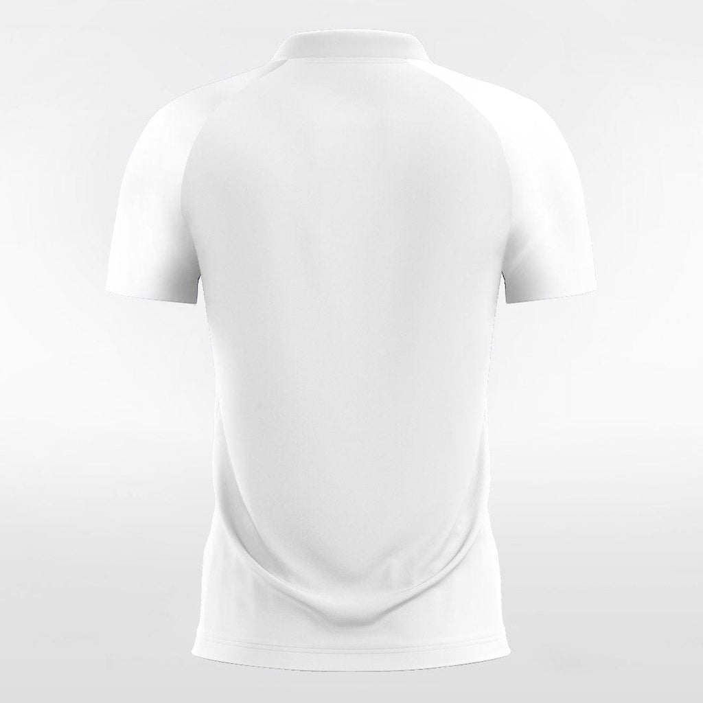 white soccer jersey design