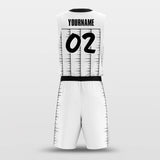 white team jersey for basketball