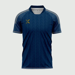 XTeamwear 2026 Global Elite Series - Custom Design Soccer Jersey for Men Sublimation（blue and dark gray）