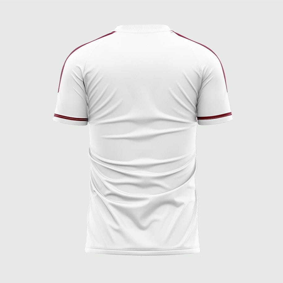 XTeamwear 2026 Global Elite Series - Custom Design Soccer Jersey for Men Sublimation（Crimson and white）