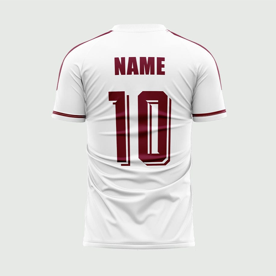 XTeamwear 2026 Global Elite Series - Custom Design Soccer Jersey for Men Sublimation（Crimson and white）