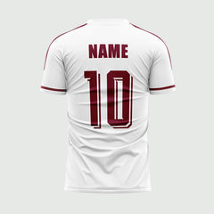 XTeamwear 2026 Global Elite Series - Custom Design Soccer Jersey for Men Sublimation（Crimson and white）