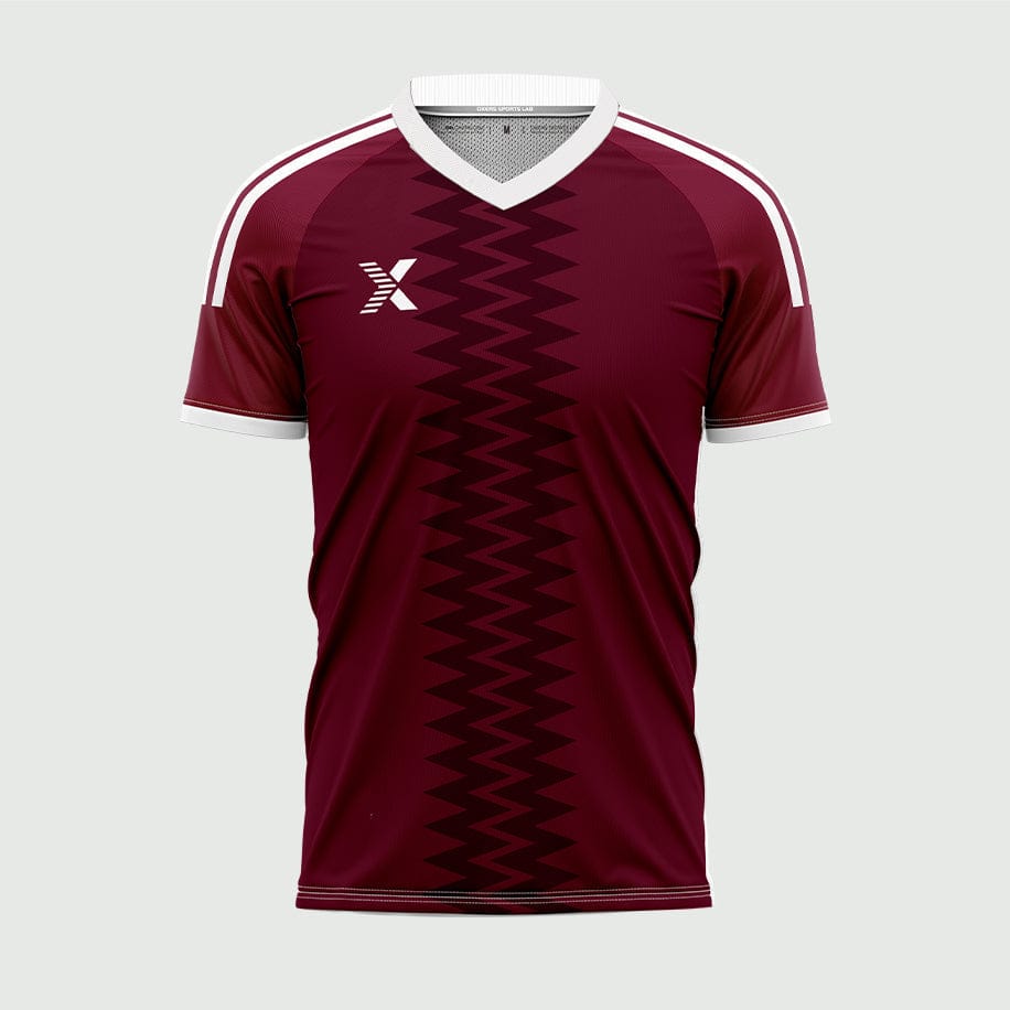 XTeamwear 2026 Global Elite Series - Custom Design Soccer Jersey for Men Sublimation（Crimson and white2）