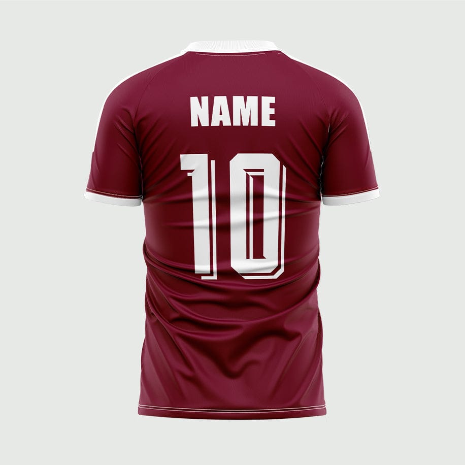 XTeamwear 2026 Global Elite Series - Custom Design Soccer Jersey for Men Sublimation（Crimson and white2）