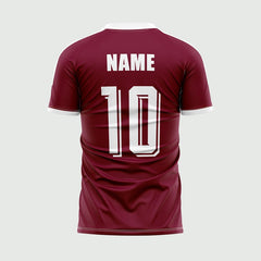 XTeamwear 2026 Global Elite Series - Custom Design Soccer Jersey for Men Sublimation（Crimson and white2）