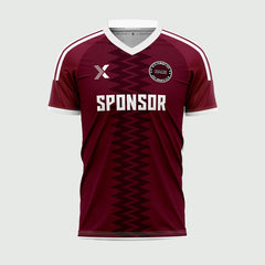 XTeamwear 2026 Global Elite Series - Custom Design Soccer Jersey for Men Sublimation（Crimson and white2）