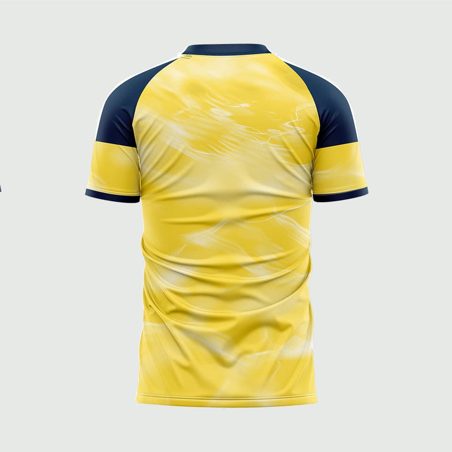 XTeamwear 2026 Global Elite Series - Custom Design Soccer Jersey for Men Sublimation（Dark blue and yellow）