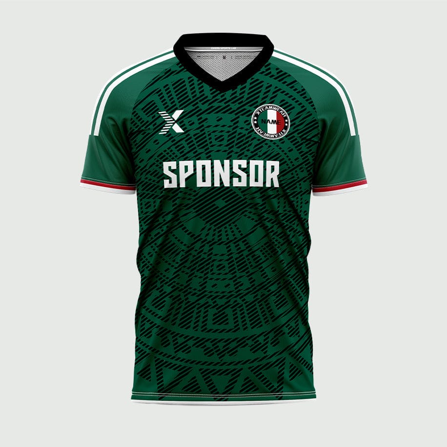 XTeamwear 2026 Global Elite Series - Custom Design Soccer Jersey for Men Sublimation（Dark green）