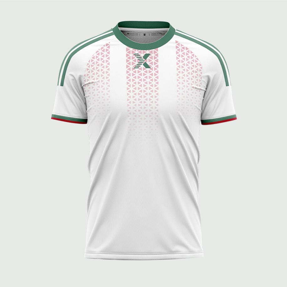 XTeamwear 2026 Global Elite Series - Custom Design Soccer Jersey for Men Sublimation（Green and white）