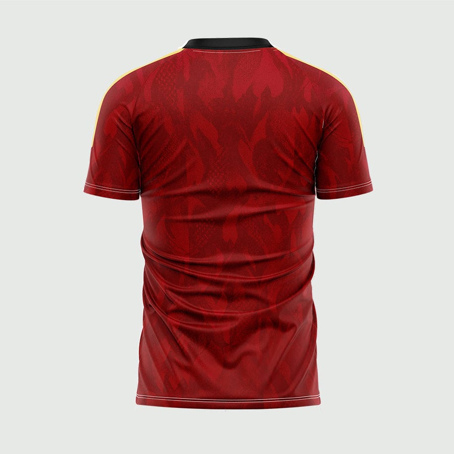 XTeamwear 2026 Global Elite Series - Custom Design Soccer Jersey for Men Sublimation（red and yellow）