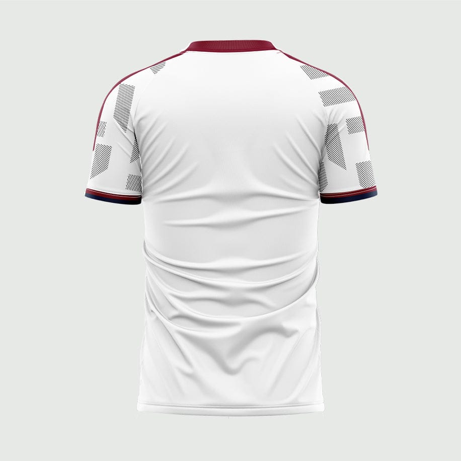 XTeamwear 2026 Global Elite Series - Custom Design Soccer Jersey for Men Sublimation（Rose red and white）