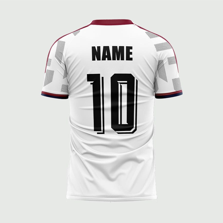XTeamwear 2026 Global Elite Series - Custom Design Soccer Jersey for Men Sublimation（Rose red and white）