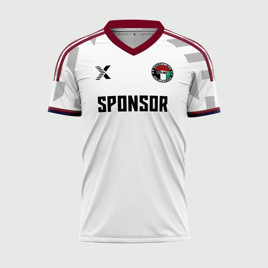 XTeamwear 2026 Global Elite Series - Custom Design Soccer Jersey for Men Sublimation（Rose red and white）