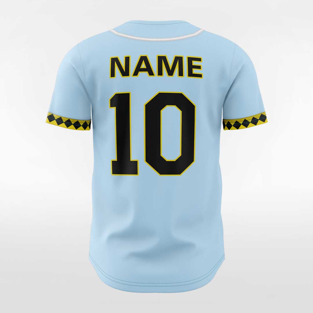 XTeamwear Actinia - Customized Men's Sublimated Button Down Baseball Jersey