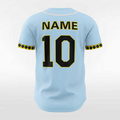 XTeamwear Actinia - Customized Men's Sublimated Button Down Baseball Jersey