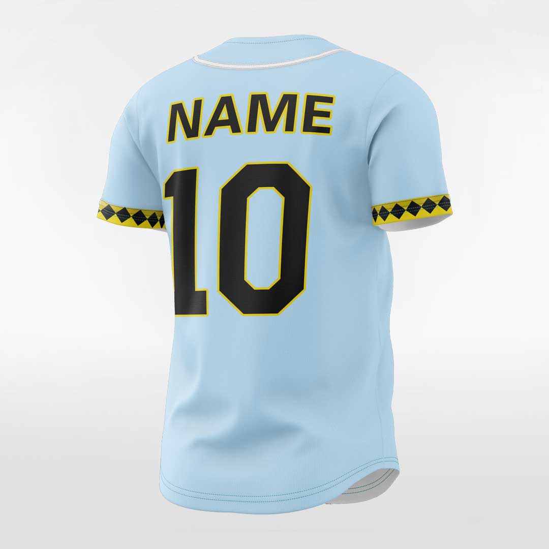 XTeamwear Actinia - Customized Men's Sublimated Button Down Baseball Jersey