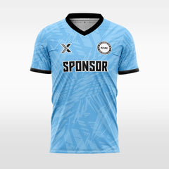 XTeamwear Basketball Jersey blue / S Custom Light Color Soccer Jersey – Minimalist Style with Subtle Pattern