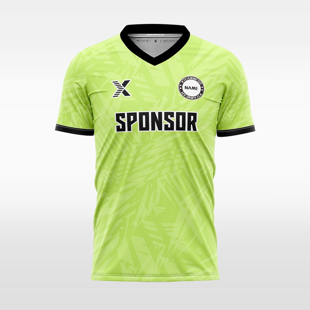 XTeamwear Basketball Jersey green / S Custom Light Color Soccer Jersey – Minimalist Style with Subtle Pattern