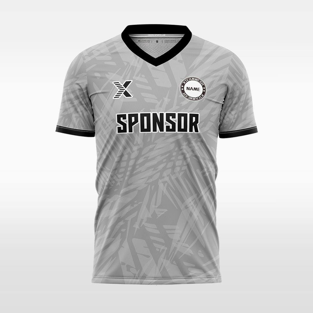 XTeamwear Basketball Jersey grey / S Custom Light Color Soccer Jersey – Minimalist Style with Subtle Pattern