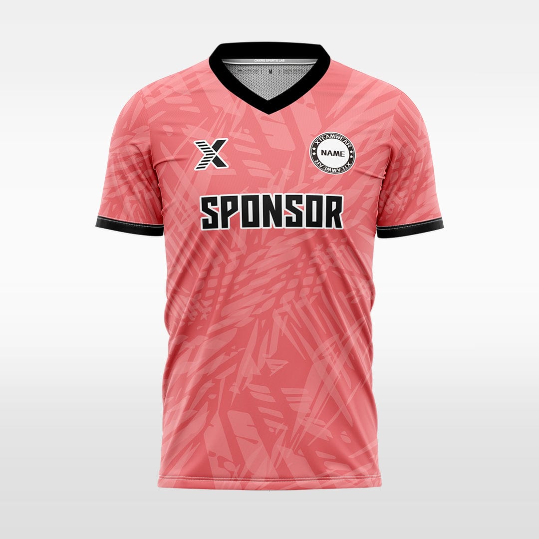 XTeamwear Basketball Jersey red / S Custom Light Color Soccer Jersey – Minimalist Style with Subtle Pattern