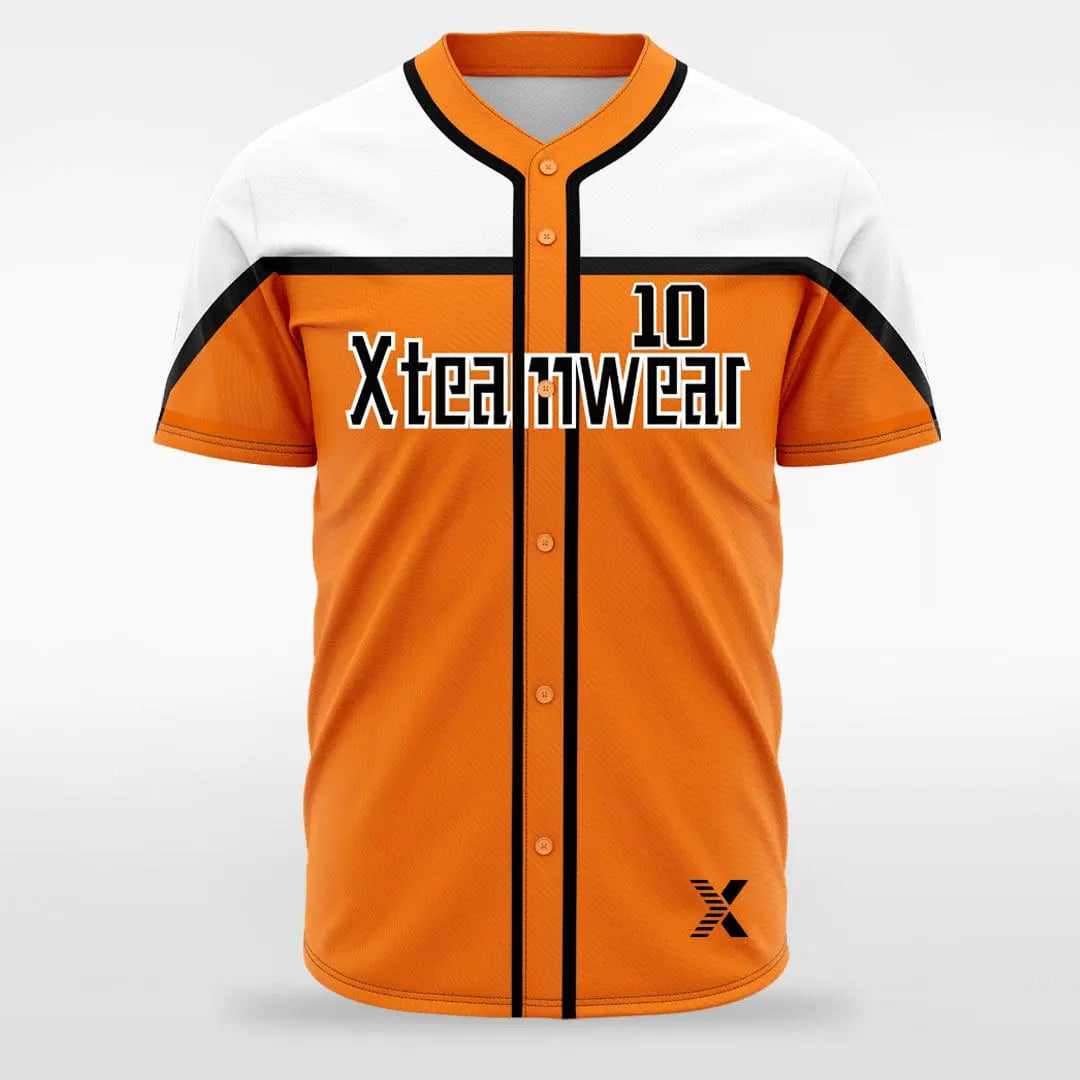 XTeamwear Bay - Customized Men's Sublimated Button Down Baseball Jersey